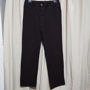 St. John High Rise Straight Leg Pants